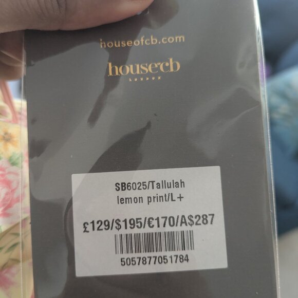 House of CB Tallulah Dress- Yellow Floral - Picture 3 of 6